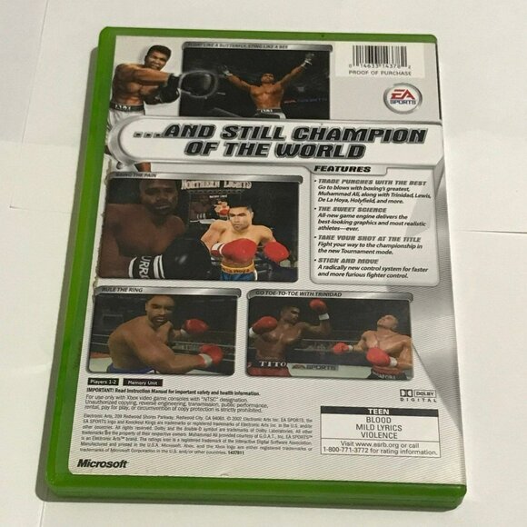 Knockout Kings 2002 Xbox Original - Picture 2 of 3